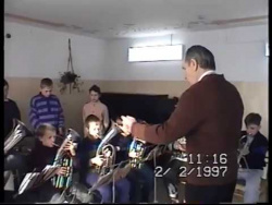 Репетиция детского духового оркестра 1997 г Репетиция детского духового оркестра 1997 г