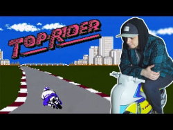 Top Rider - Надувной мотоцикл для Famicom Top Rider - Надувной мотоцикл для Famicom