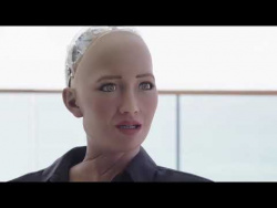 Уилл Смит на свидании с роботом София loverme.ru Уилл Смит на свидании с роботом София loverme.ru