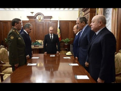 Совещание об итогах расследования причин крушения российского самолёта на Синае Совещание об итогах расследования причин крушения российского самолёта на Синае