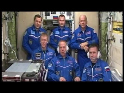 Телемост с Международной космической станцией и космодромом Восточный Телемост с Международной космической станцией и космодромом Восточный