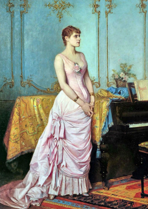 Французский художник Огюст Тульмуш (1829-1890) и его картины