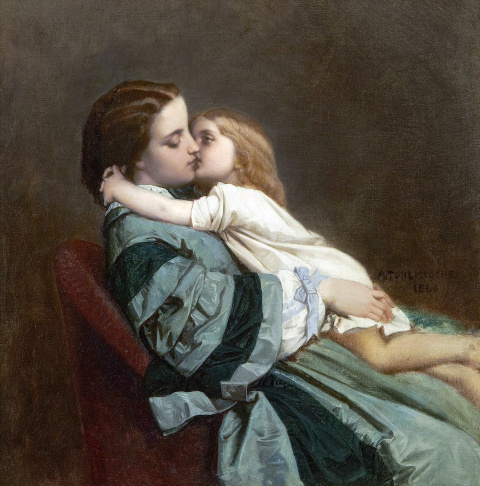 Французский художник Огюст Тульмуш (1829-1890) и его картины