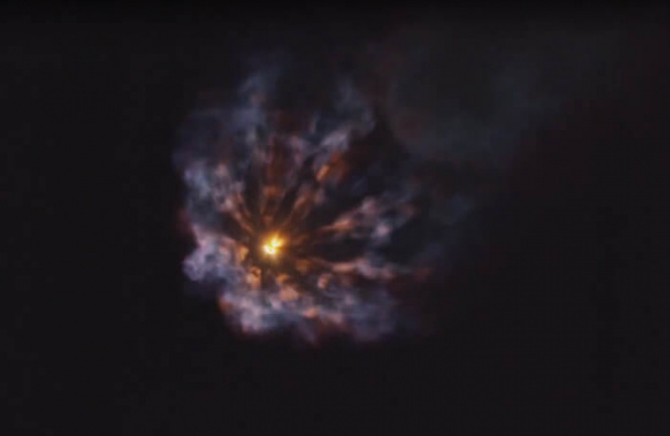 Новое видео миссии SpaceX выглядит безумно красивым
