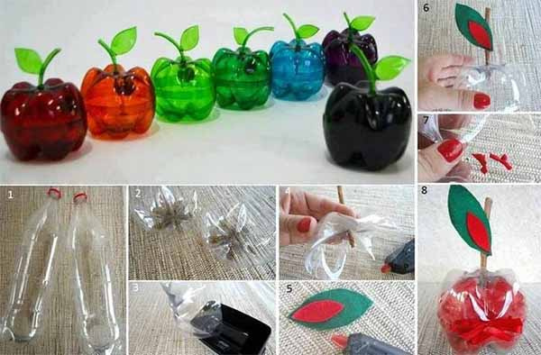 Крутые идеи для использования пластиковых бутылок