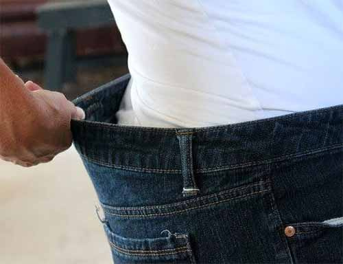 Как уменьшить джинсы в поясе