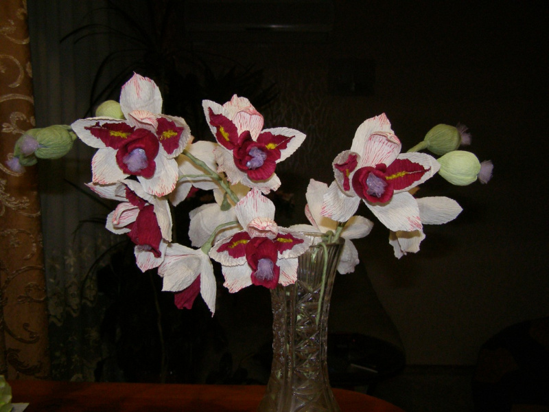 Орхидея с конфетами.