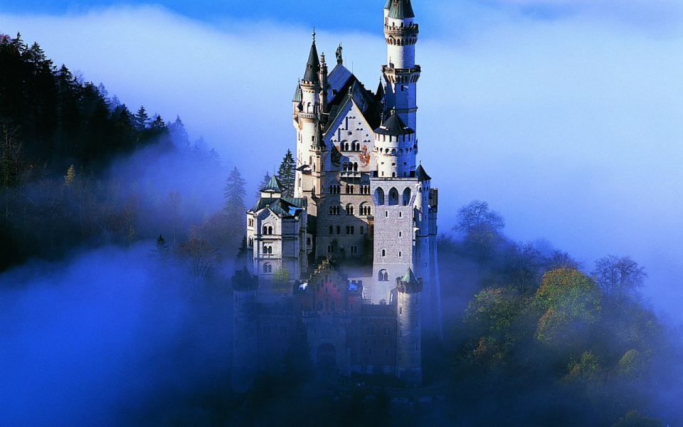 Замок Нойшванштайн.Германия