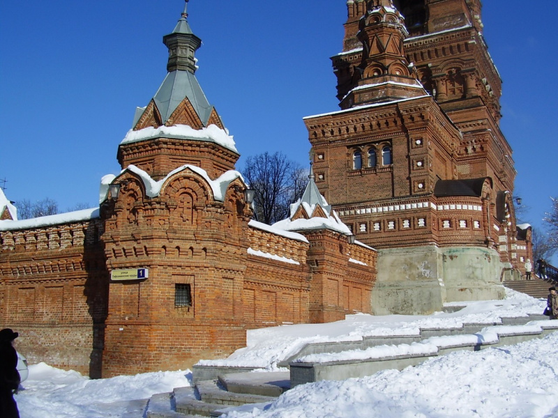 Гефсиманский Черниговский скит зимой