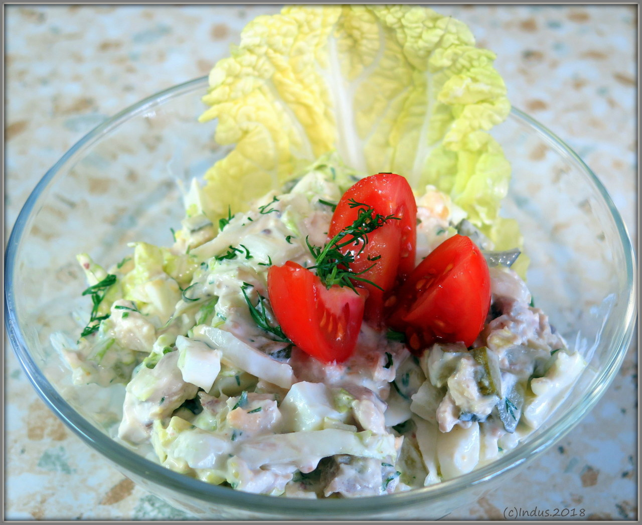 Салат Альпийский с курицей