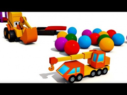 Развивающий мультфильм: Экскаватор Мася и Подъемный Кран. 3D мультики про машинки. Развивающий мультфильм: Экскаватор Мася и Подъемный Кран. 3D мультики про машинки.