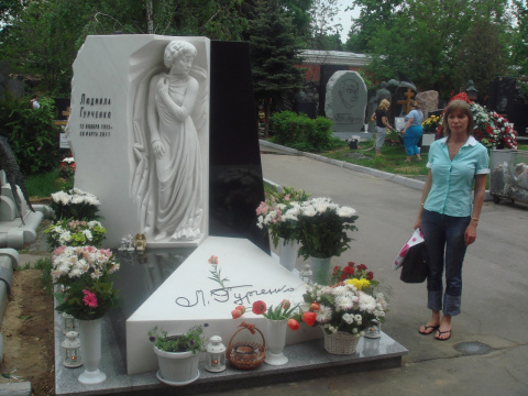 Могила гурченко на новодевичьем кладбище фото