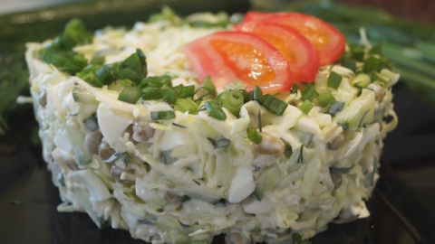 Вкусные салаты из капусты с фото