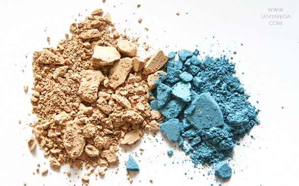 Как «спасти» раскрошившуюся пудру, тени или румяна