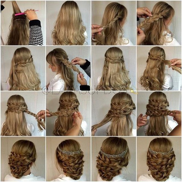 Полчаса для себя. Причёски с плетением