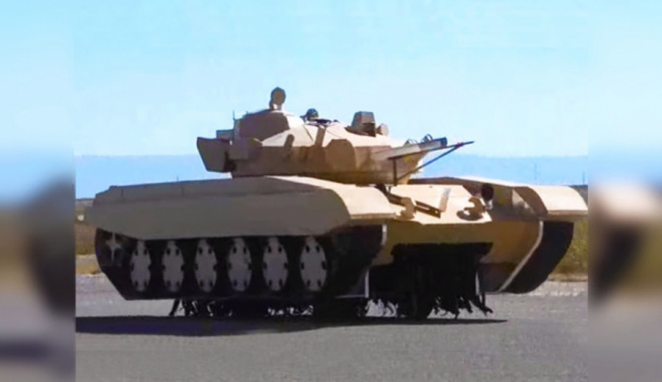 Бумажные советские танки на учениях НАТО