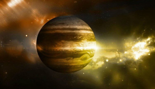 Звездный ветер нагревает атмосферу Юпитера