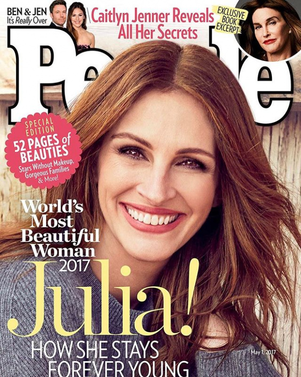 Джулия Робертс – самая  красивая женщина – 2017